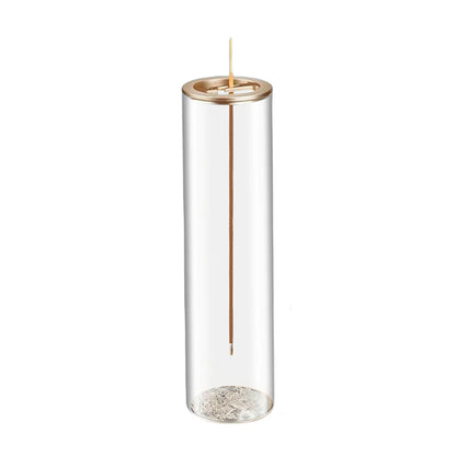 Modern Glass Incense Burner Anti-Ash Flying Incense Holder with