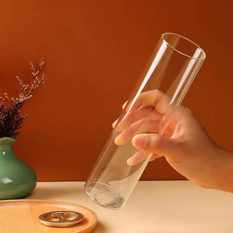 Modern Glass Incense Burner Anti-Ash Flying Incense Holder with